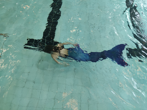 Meerjungfrauen-Schwimmen