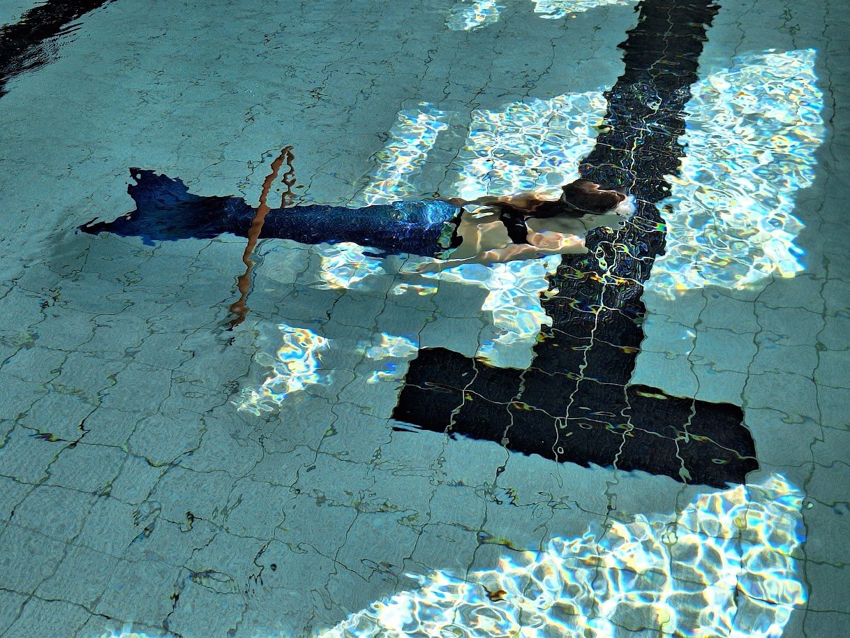Meerjungfrauschwimmen